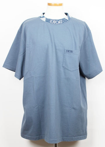 Dior Duncan Short Sleeve T-Shirt Blue 3XL 156518266