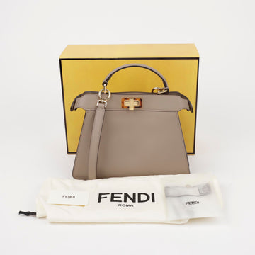 FENDI 8BN327 Peekaboo Ice-Cube Kleine Tote Schultertasche 156204019