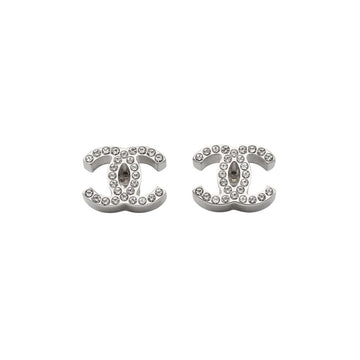 CHANEL Crystal CC 3D Earrings (25 Year Purchase History) 37214-4 156518953