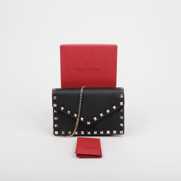Valentino Rockstud Flap Chain Shoulder Crossbody Bag 156209378