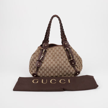 Gucci GG Horsebit Shoulder Bag 162900 156209435
