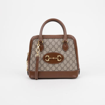 GUCCI ホースビット 1955 スモール トップ ハンドル トート ショルダーバッグ 156209501