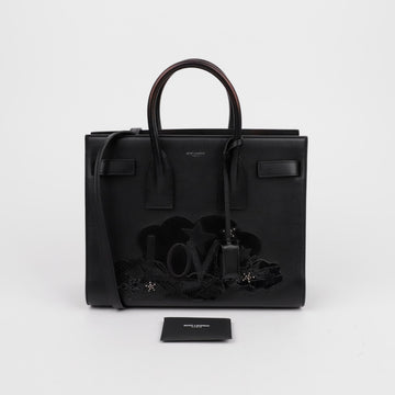 SAINT LAURENT スモールラブパッチトートショルダーバッグ 413045 156275235