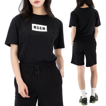 MSGM ロゴ 半袖 Tシャツ S6MSJUTH005 110-AK 156519215