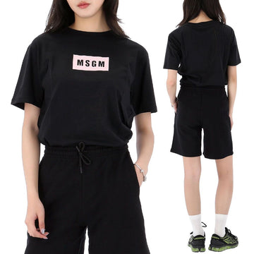 MSGM Logo Short Sleeve T-Shirt Adult Size 156519274