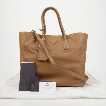 Prada Vetiver Dino Tote Shoulder Bag 156232152