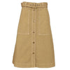 Moncler 26 Belt Midi Cotton Skirt 156520777 [P]