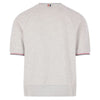 Thom Browne Cotton Pique Loopback Short Sleeve Pullover Sweatshirt 156521932 [P]