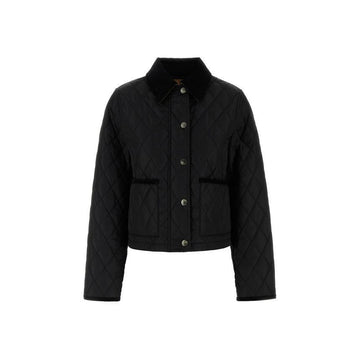 BURBERRY ダイヤモンドキルトジャケット ブラック 8107465 152303670