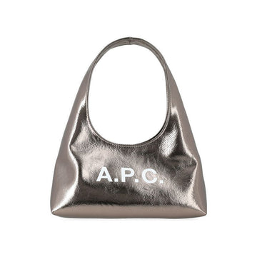 APC 26SS BABY NINON Schultertasche Metallgrau PUABZ F67027 RAP 150727025