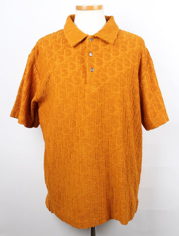 Dior Oblique Terry Cotton Polo T-shirt XL 156542087