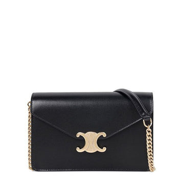 Celine Black Margo Chain Wallet Bag 10L033DPV 38NO 156549563