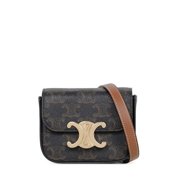 CELINE Mini Clutch Trio Chain Crossbody 10I512DQB 04LU 156549578
