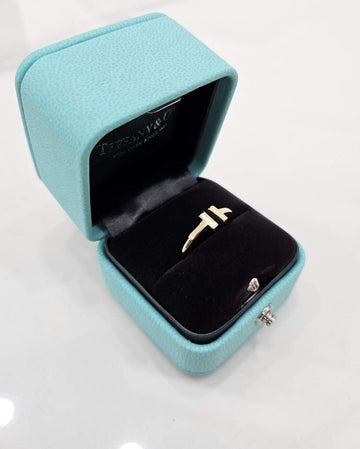 TIFFANY & CO T Wire Ring Größe 9 156549855