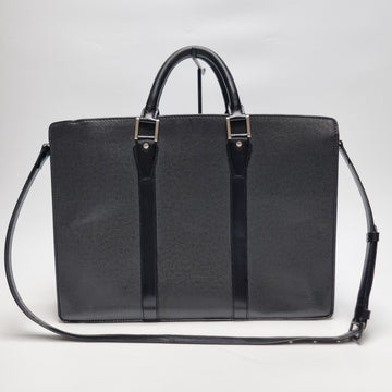 Louis Vuitton Taga Lausanne 2WAY Briefcase Black 156550118 [P]