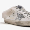 Golden Goose Superstar Shearling Lining Glitter Star Sneakers Mule 156552502 [P]