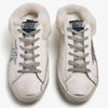 Golden Goose Superstar Shearling Lining Glitter Star Sneakers Mule 156552502 [P]