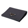 Prada Leather Triangle Compact Wallet 156553470 [P]