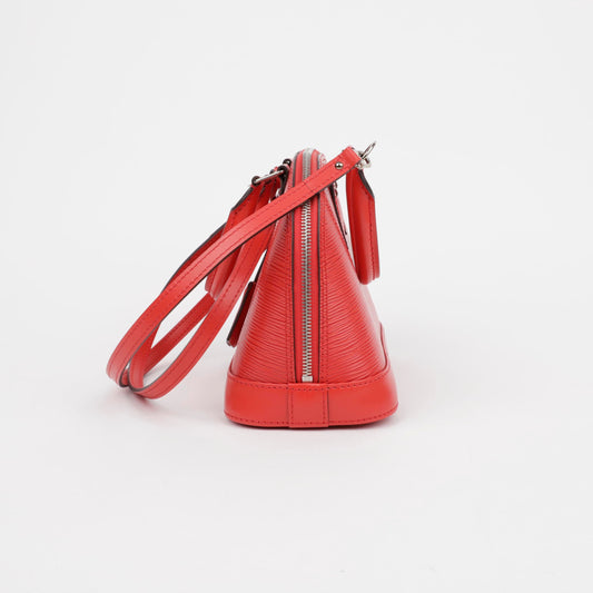 LOUIS VUITTON Coclico BB Épi Leder Tote Crossbody Bag Rot 155588914
