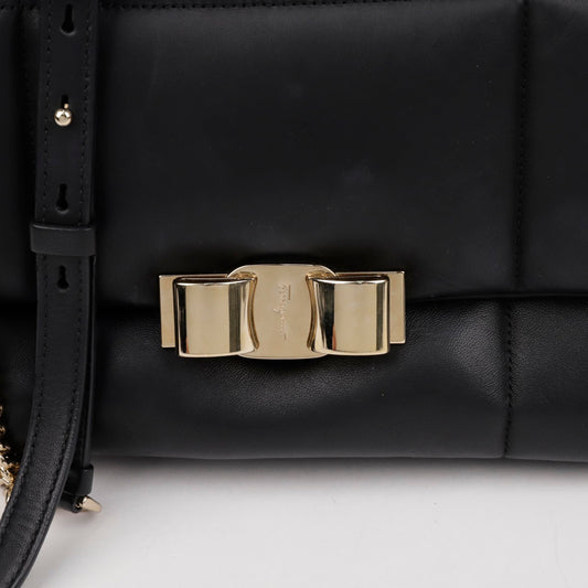 SALVATORE FERRAGAMO 21 H341 Klappen Schultercrossbody Tasche 155626944