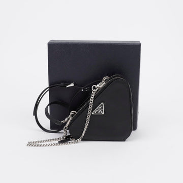 PRADA Dreiecks Mini Pouch Crossbody Bag 155735715