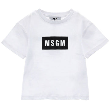 MSGM Kids Logo T-Shirt 156559046