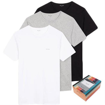 PAUL SMITH 3点セット メンズ アンダーウェア 半袖 Tシャツ M1A 389 M3PK 1A 156559154