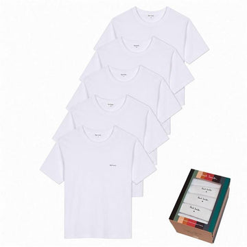 PAUL SMITH 男性用5点セットアンダーウェア半袖TシャツM1A389M5PK01 156559158