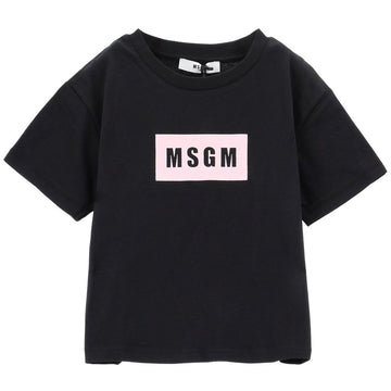 MSGM Kids Logo T-Shirt 156559263