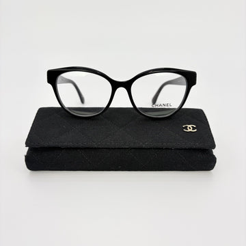 CHANEL Triple Pearl Butterfly Glasses A234165 156559922