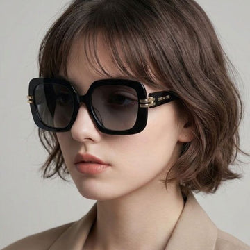 Dior Sunglasses C S2F 10A1 Oversized Horn Rim Fashion Unisex 154159887
