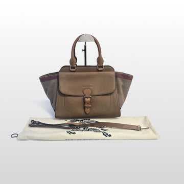BURBERRY ブラウン 3992188 ハウス チェック グレイン スモール バナー ショルダーバッグ 156560250