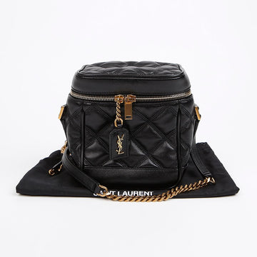 Saint Laurent Quilted Vanity Shoulder Crossbody Bag 649779 156234125 [P]