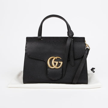 GUCCI Mini Top Handle Tote Schultertasche 442622 GG Marmont 156235051