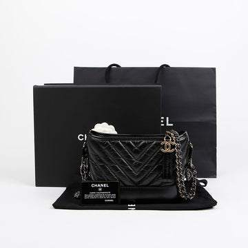 CHANEL Gabrielle Small Hobo Shoulder Crossbody Bag A91810 156273973