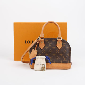 Louis Vuitton Alma BB Tote Shoulder Bag M53152 156277009