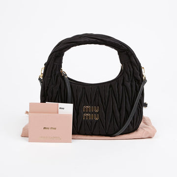 MIU MIU 5BC125 ホーボーショルダークロスバッグ 156278259