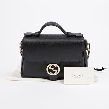 Gucci Interlocking Top Handle Tote Shoulder Bag 156289526