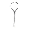PRADA 26 Code Triangular Pendant Adjustable Necklace 156568771 [P]