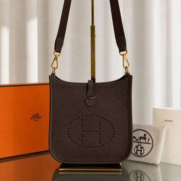 Hermes Evelyn 16 TPM Mini Rousselier Gold 2022 156572291