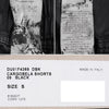 RICK OWENS ダークシャドウ ドローストリング カーゴポケット ショートパンツ 156576507 [P]