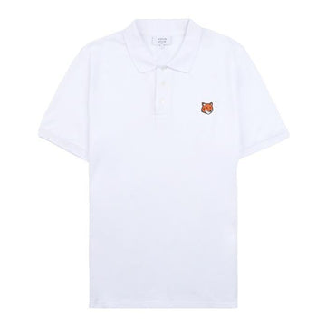 Maison Kitsune Regular Fit Fox Head Polo T-Shirt 156576509