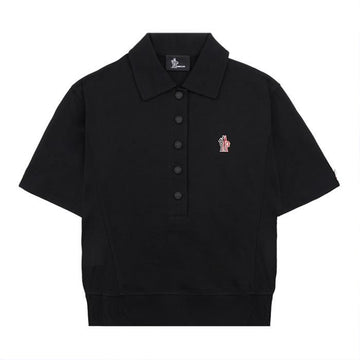 Moncler Grenoble Logo Patch Collar Short Sleeve T-Shirt 156576510