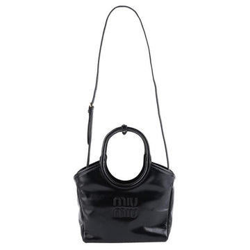 Miu Miu Embroidered Logo Ivy Tote Bag 156576516
