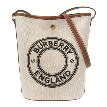 BURBERRY Rondell-Logo-Leinwand Medium Bucket Bag 156576862