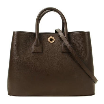 BURBERRY チェックレザー ミディアムバッグ 156576866