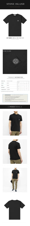 STONE ISLAND ロゴパッチ Tシャツ 101524113 A0029 49856378 [P]