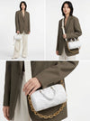 LOUIS VUITTON Monogram Bubblegram Papillon BB Mini Tote Bag Weiß M59827 156577943 [P]