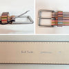 Paul Smith Men's Stripe Multicolor Belt 156583984 [P]