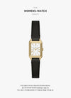FOSSIL ラケルスクエアレディースレザーボディウォッチ 152826027 [P]
